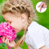 Mini Rubber Bands black Elastic Hair Bands Soft Hair Elastics Ties Bands for Office Supplies School Home 0.6*0.9