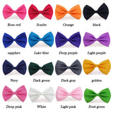Black Neck Tiebow for Boys Girls Toddler Adjustable Solid Bow Tie Party  Wedding Children's Accessories Not Afraid of Creases