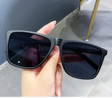 OEC CPO Square Men Sunglasses Big Frame Sunglasses Women Fashion Yellow Lens Sun Glasses Female Drive Beach Eyewear uv400 Glass