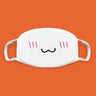 Cotton Kawaii Funny Anime Expression Mouth Face Mask Smile Breathable Masks For Korean Unisex Face Mouth Muffle Mask Accessories