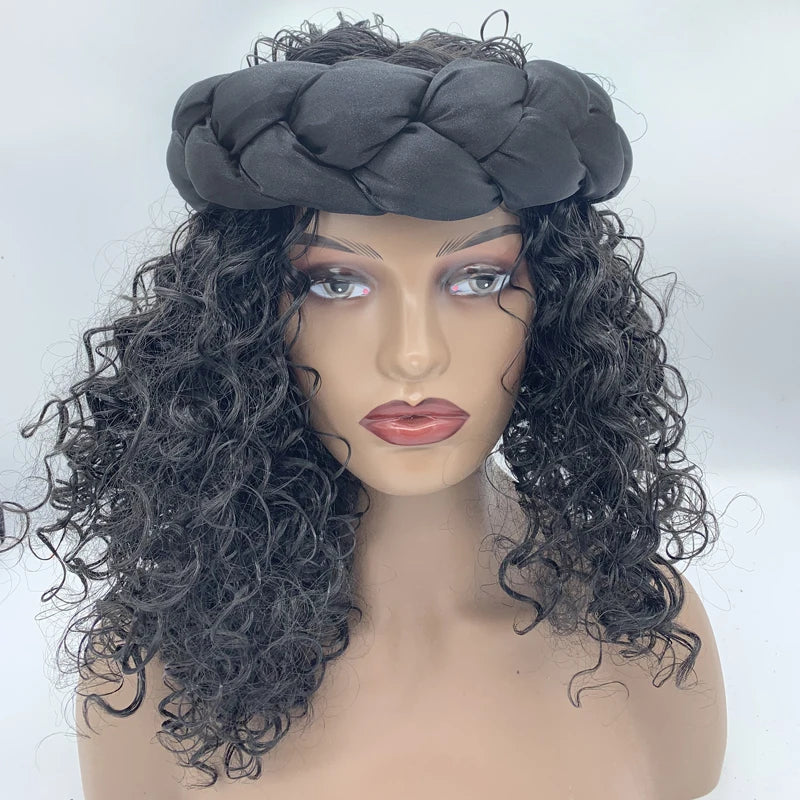 Latest Exaggerated Satin Twist Braids Headband Handmade African Headtie Nigerian Wedding Gele Women Turbans Ladies Head Wraps