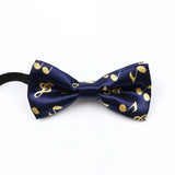 Musical Note Bow Tie Guitar Piano Stave Adult Children Bowtie Novelty Handmade Butterfly Wedding Party Men Gift Accessories