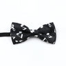 Musical Note Bow Tie Guitar Piano Stave Adult Children Bowtie Novelty Handmade Butterfly Wedding Party Men Gift Accessories