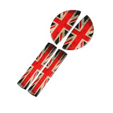 AMBERMILE 4pcs for Mini Cooper F55 F54 F60 Countryman Accessories Car Interior Front Rear Door Handle Sticker Covers Decoration