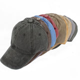 2023 New Vintage Washed Cotton Baseball Cap Parent Kids Sun Hats For Boy Girl Spring Summer Snapback Baby Hat