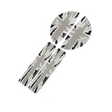 AMBERMILE 4pcs for Mini Cooper F55 F54 F60 Countryman Accessories Car Interior Front Rear Door Handle Sticker Covers Decoration