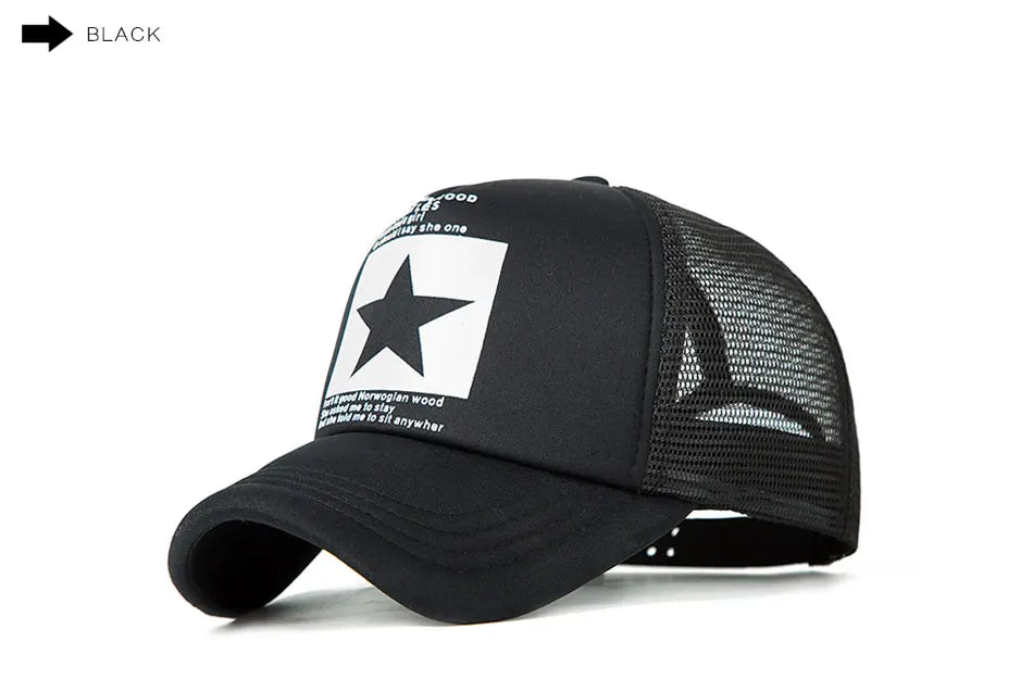 Fashion Brand Baseball Cap Women Baseball Hat Breathable Men Women Summer Mesh Cap Baseball Caps Gorras