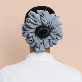 Elastics Chiffon Hair Band Solid Color Big Circle Scrunchies for Women Girl Ponytail Holder Hair Rope Hairband Hair Accessoires