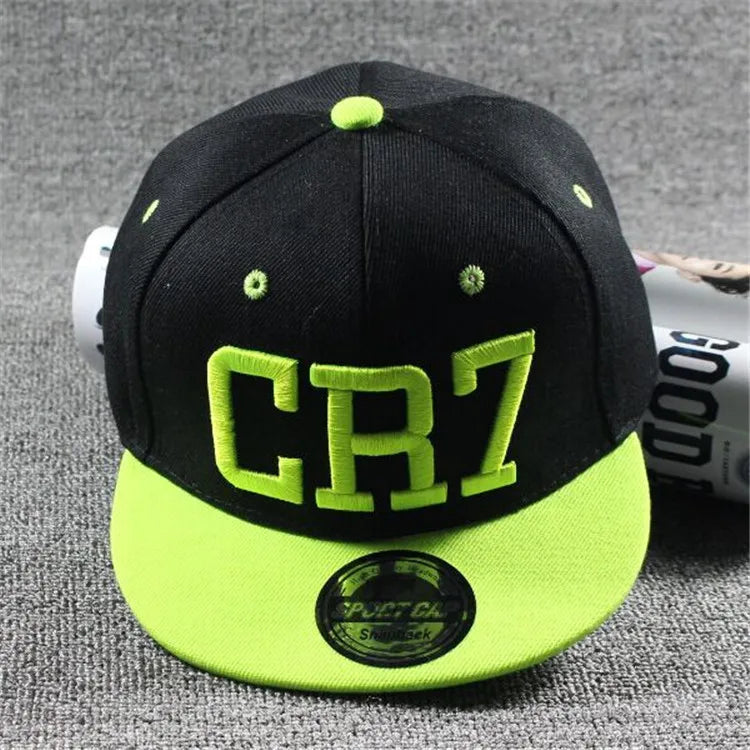 New Fashion Children Ronaldo Cr7 Neymar Njr Baseball Cap Hat Boys Girls Kids Messi Snapback Hats Hip Hop Caps Gorras