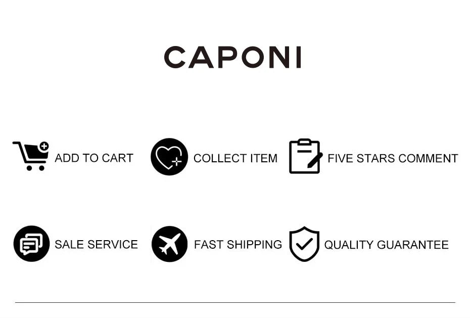 CAPONI Original Designer Men Glasses Frames Pure Titanium  Business Eyewear Anti Blue Light Multifunctional Frame Glasses J23615