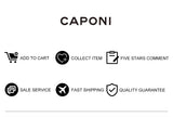 CAPONI Original Designer Men Glasses Frames Pure Titanium  Business Eyewear Anti Blue Light Multifunctional Frame Glasses J23615