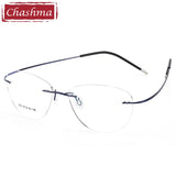 Titanium Prescription Glasses Ultra Light Eyewear Optical Glasses Frame for Male and Female Clear Lenses