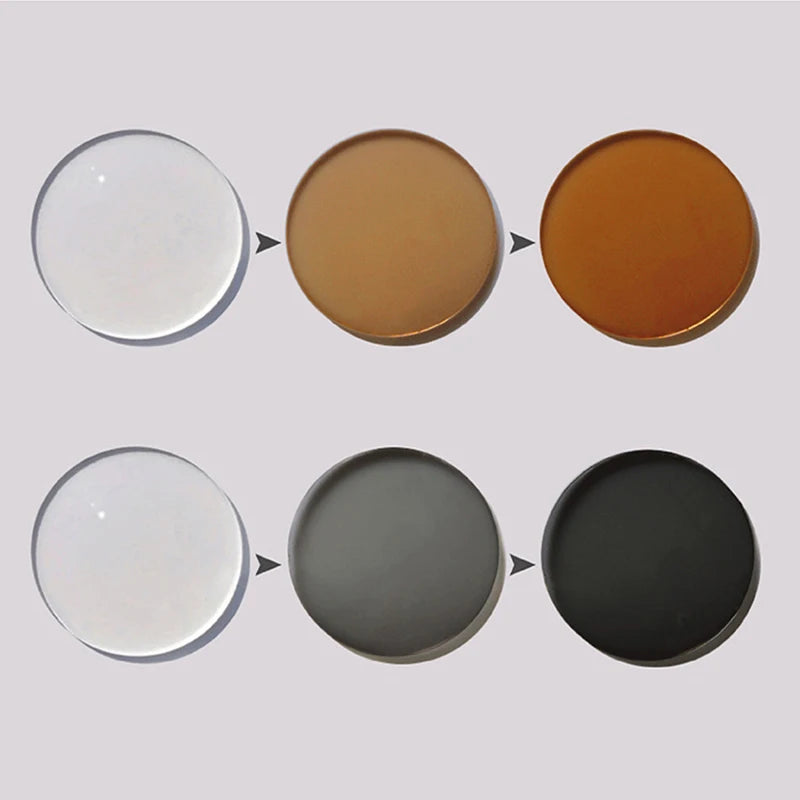 SO&EI 1.56 Myopia Optical Lenses Anti-Glare Spectacles Photochromic Single Vision Lenses Customized
