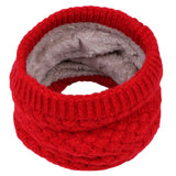 Winter Warm Knit Scarves Children Winter Warm Scarf Boys Girls Kids Baby Knitted Collar Neck Scarves Kids Clothes Accessories