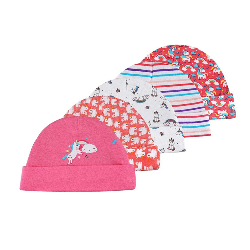Newborn Baby Hat and Mittens Girl Boy Cap Comfy Infant Hat & Gloves Cotton Toddler Baby Accessorise For 0-6M