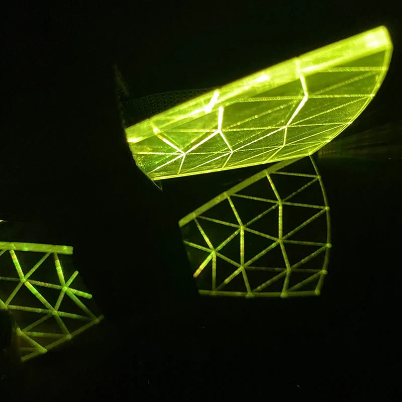 LED Acrylic Bow Tie Light up LED Men Bow Tie Luminous Bow tie Costume Men Ties DJ Dance Glow Decoration Novelty Gift LED Cravat