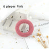 6Pcs/Lot Solid Color Basic Rubber Bands Simple High Elastic Hairband Girls Headwear Headband Fashion Women Gum Hair Accessories