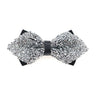 Diamond Pink Color Bow Tie For Men Butterfly Knot Rhinestone Collar Tie Crystal Super Cool Diamond Bowtie Wedding Accessories