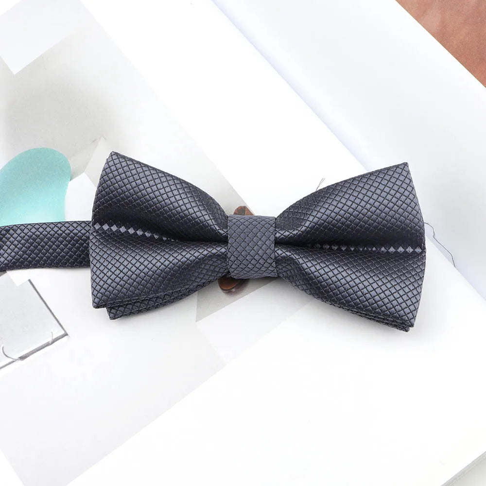 Solid Colorful Parent-Child Bowtie Set Classic Cute Family Butterfly Party Dinner Wedding Design Cute bow tie Accessory NO.1-15