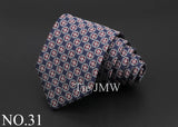 Classic Silk Men Tie Plaid Stripe Floral Ties Formal Wear Business Suit Jacquard Necktie Wedding Party Gift Daily Accessories