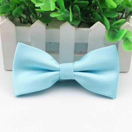 Classical Solid Fashion Bowties Groom Men Colorful Striped Cravat Grid Male Marriage Butterfly Wedding Bow Ties