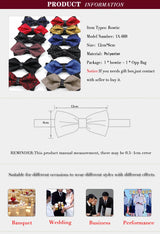 Men Ties Fashion Butterfly Party Wedding Bow Tie for Boys Girls Plaid Check Red Black Bowknot Wholesale Accessories Bowtie