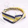 2020 Fashion Bohemian Headband Print Hairbands For Women Girls Vintage Cross Knot Turban Bandanas Headwear Hair Accessories