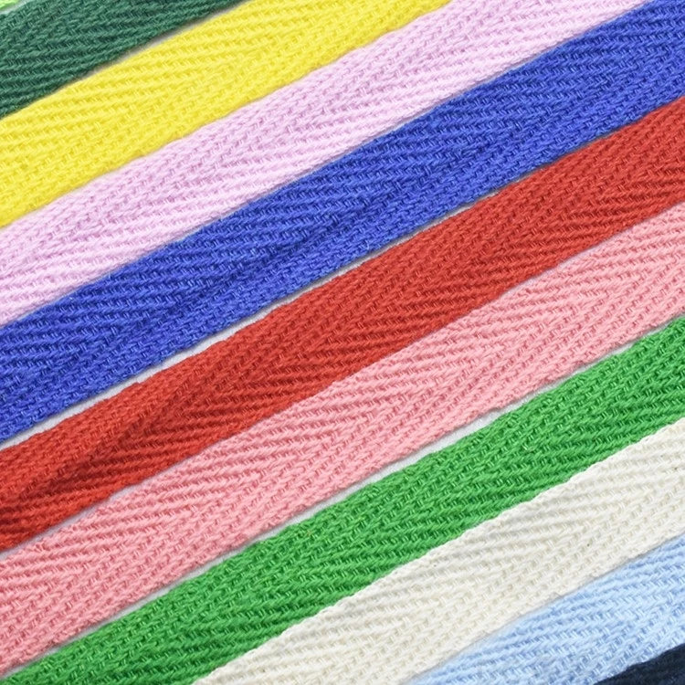 3yards/lot 10mm/20mm Multi Color Herringbone Tape Ribbons 100% Cotton Woven Ribbon Sewing Wedding Decoration DIY Fabric Crafts