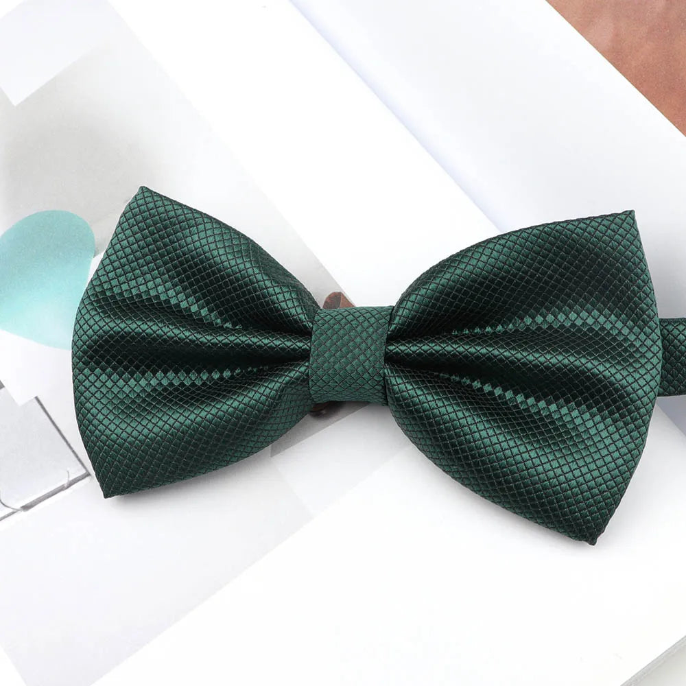 Solid Colorful Parent-Child Bowtie Set Classic Cute Family Butterfly Party Dinner Wedding Design Cute bow tie Accessory NO.1-15