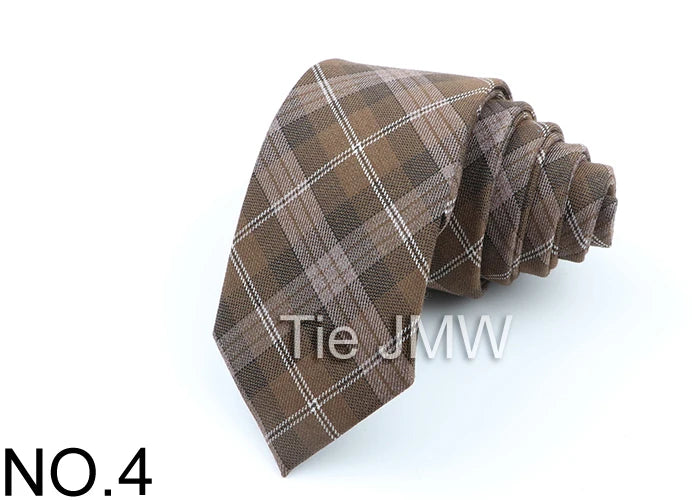 New Soft TR Fabric Polyester Ties For Men Skinny Plaid Business Tie Wedding Dress Butterfly Designer Daily Neckwear Accessories