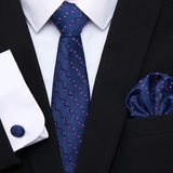 Newest style Green Tie For Men Holiday Present Tie Pocket Squares Set Necktie  Striped Wedding Accessories Man