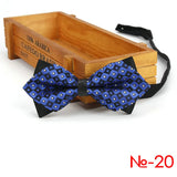 Men Ties Fashion Butterfly Party Wedding Bow Tie for Boys Girls Plaid Check Red Black Bowknot Wholesale Accessories Bowtie