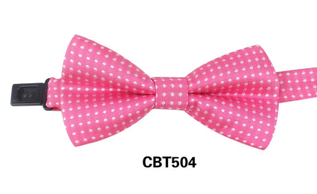 NEW Dots Children Bowtie Fashion Neckwear Adjustable Unisex Bow Tie for Boy and Girl Polyester Pre-Tied