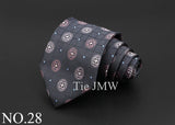 Classic Silk Men Tie Plaid Stripe Floral Ties Formal Wear Business Suit Jacquard Necktie Wedding Party Gift Daily Accessories