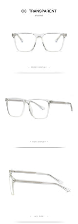 Blue Light Blocking Glasses Frame for Optical Prescription Eyeglasses Frame New Arrival Full Rim Plastic UV400 Anti-scratch