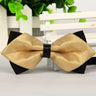 mens bow arrow red pointed black and gold fashion butterfly party wedding bow ties for men's girls boys bowtie kids be usable