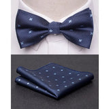 Men Bowtie Cravat Set Fashion Butterfly Party Wedding Ties Girls Business Jacquard Bow Tie Men Bowknot Wholesale Accessories