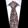 2023 New Design Wholesale 7.5 cm Jacquard Tie Red Men Floral Suit Accessories Fit Formal Party