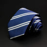 New Men's Tie Classic Stripe 7cm Jacquard Red Blue Green Necktie Daily Wear Cravat Wedding Party Dress Accessories Gift For Man