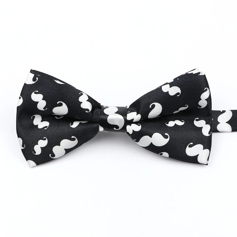 Musical Note Bow Tie Guitar Piano Stave Adult Children Bowtie Novelty Handmade Butterfly Wedding Party Men Gift Accessories