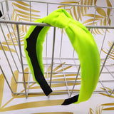 Fashion Top Knot Satin Headbands Wide Fabric Makeup Hairbands for Women Girls Ladies Washing Hair Hoops Bezel Hair Accessories