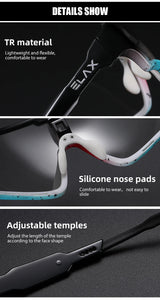 ELAX Brand New Style Photochromic Sunglasses Sports Men Women Mtb Bike Bicycle Eyewear Cycling Glasses