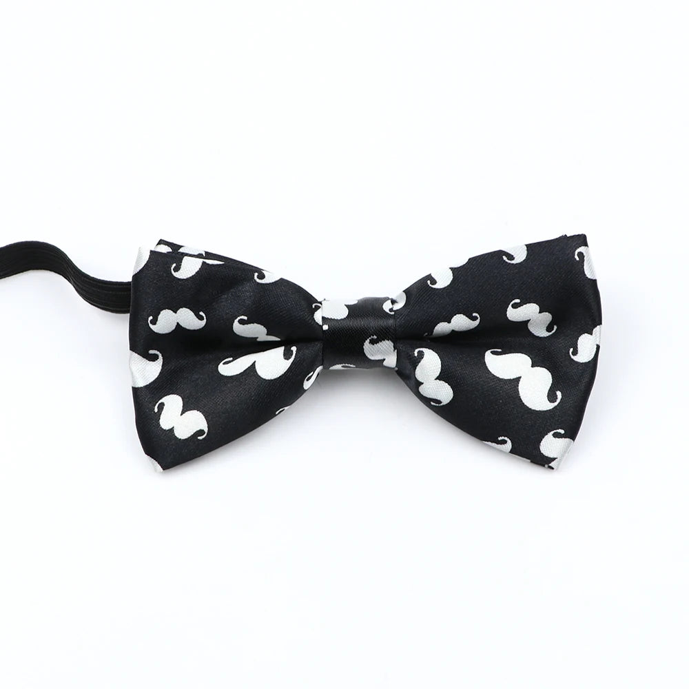 Musical Note Bow Tie Guitar Piano Stave Adult Children Bowtie Novelty Handmade Butterfly Wedding Party Men Gift Accessories