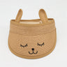 Cartoon Floppy Sun Hat for Kids Summer Beach Cap Sunshade Visor Top Unisex Baby Girl Boy Children's Sun Protection Accessory