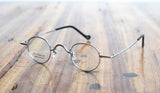 Titanium Glasses Super Small Oval Full Rim Eyeglass Frames Men Women Optical Prescription Lightweight Earwear