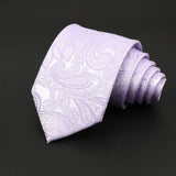 Classic Silk Men Tie Plaid Stripe Floral Ties Formal Wear Business Suit Jacquard Necktie Wedding Party Gift Daily Accessories