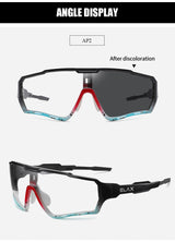 ELAX Brand New Style Photochromic Sunglasses Sports Men Women Mtb Bike Bicycle Eyewear Cycling Glasses