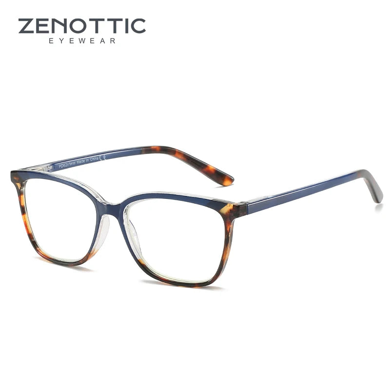 Blue Light Blocking Reading Glasses Anti Eyestrain Computer Reader Eyewear Gaming TV Eyeglasses for Women Men