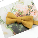 Mens Super Soft Downy Suede Parent-Child Bowtie Set Macarons Solid Color Classic Design Cute Butterfly Red Green Blue Pink Tie