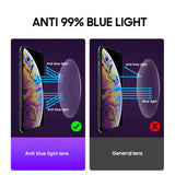VIVIBEE Classic Square Gaming Blue Light Blocking Glasses Men Yellow Women Office Anti Light Eyeglasses Computer Filter Goggles